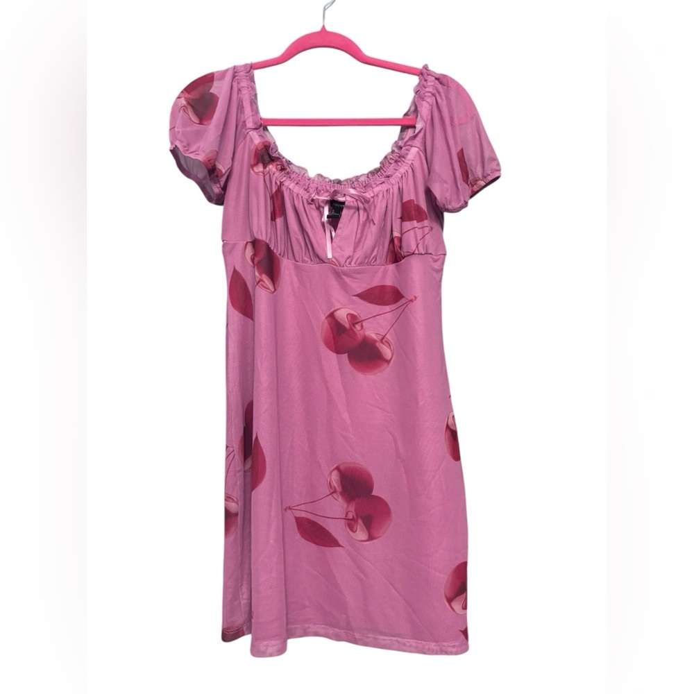 Forever 21 Pink Floral Mini Dress